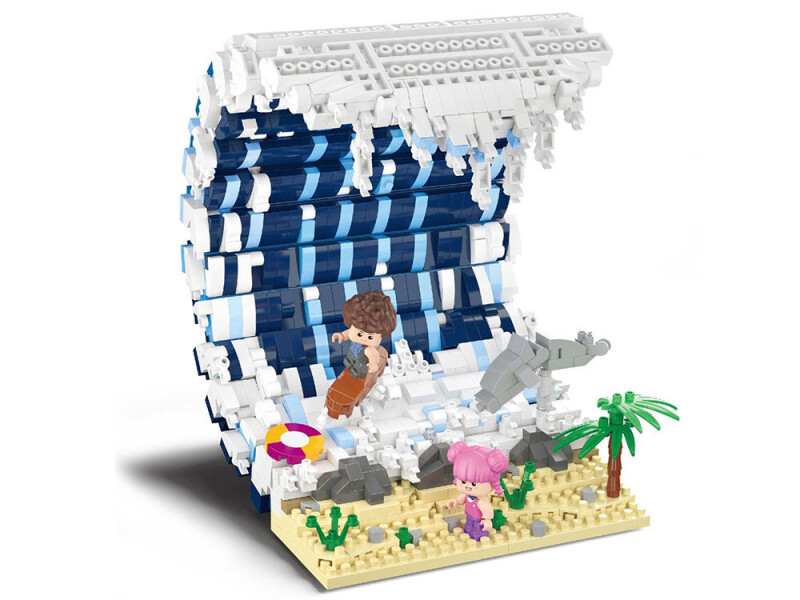 Koco Stavebnice mini Surfovací vlna